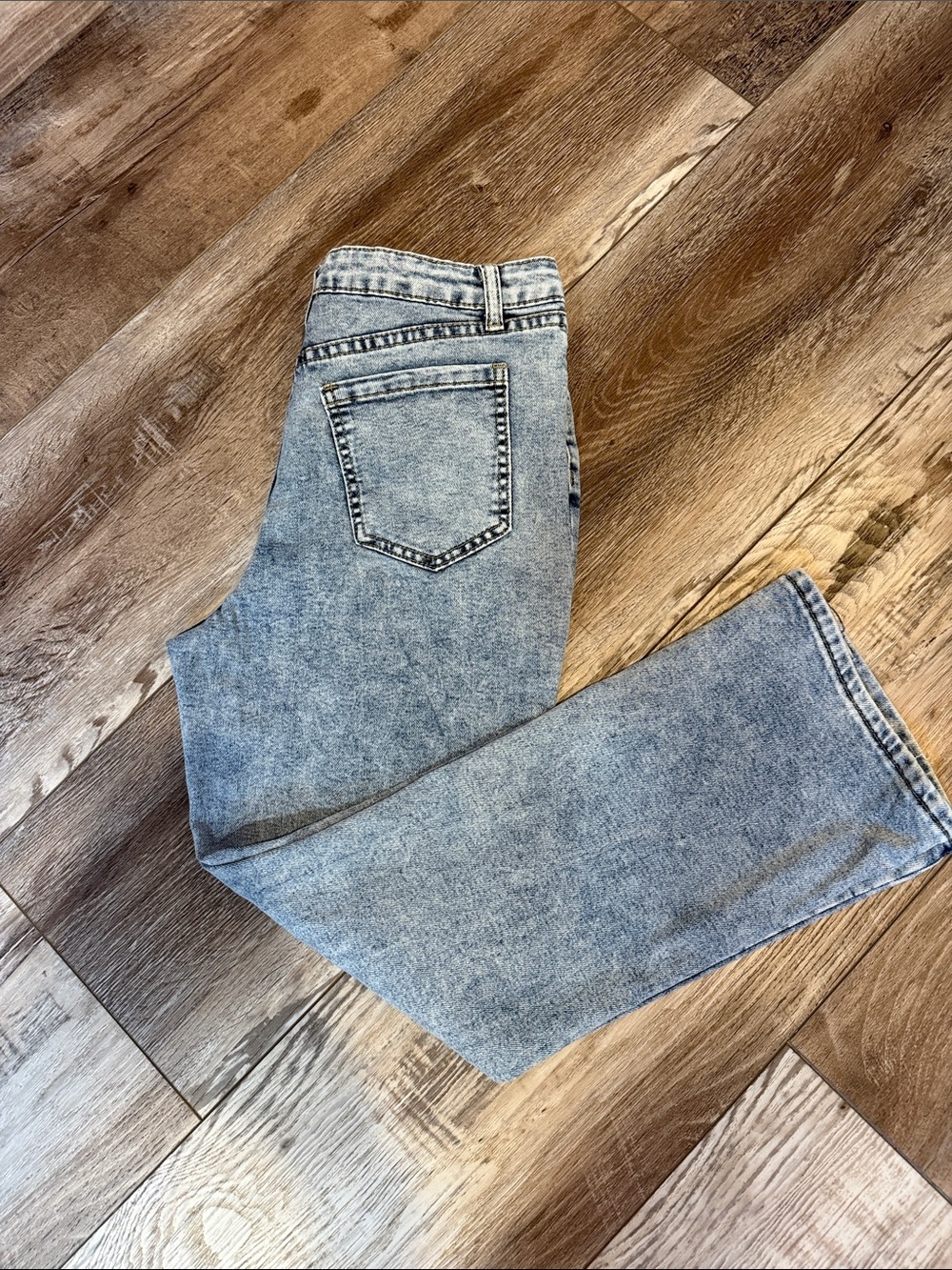 Women's blue b Rhinestone Jeans